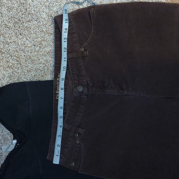 St. John's Bay Brown Corduroys - Picture 5 of 5